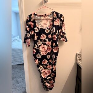 Floral Maternity Dress